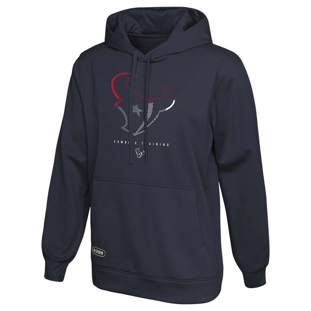 NFL Houston Texans Combine Training Hoodie Navy Blue XL New With Tags